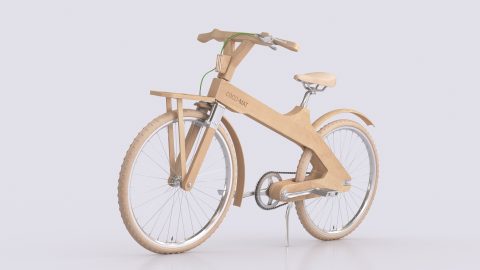 Τρισδιάστατο σχέδιο του ποδήλατου της Coco-mat